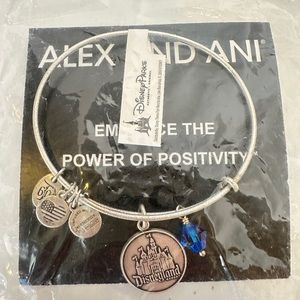 Alex and Ani Disneyland 60th Diamond Celebration Bangle Bracelet NEW SEALED